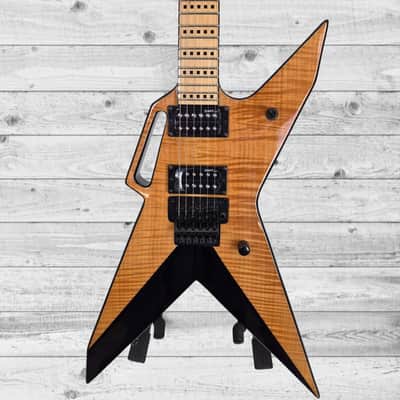 Used Dean AR-6 Zoltan Bathory Signature Electric Guitar - Natural Flame Top (7 lb 10 oz) image 1