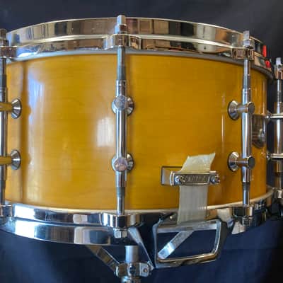 Paul “Jamo” Jamieson's Tama  6.5x14" Artwood AW546 Gladstone 3-Way Omni-Tune Maple Snare Drum image 14