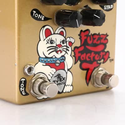 Zvex Fuzz Factory 7 Limited Gold Edition Fuzz Guitar Effects Pedal #50320 image 9