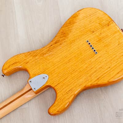 1979 Fender Stratocaster Hardtail Vintage Guitar Natural w/ Case, Featherweight image 15