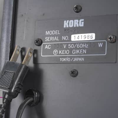 KORG MS-20 Analog Vintage Synthesizer in Good Condition image 16