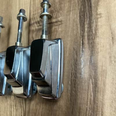 4 Vintage TAMA SWINGSTAR IMPERIALSTAR TOM DRUM LUGS HARDWARE 1980's 80's T-Badge image 5