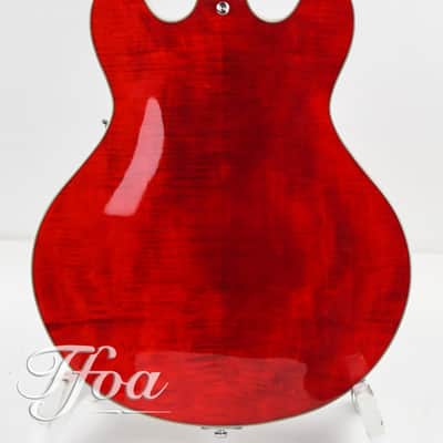 Eastman T486B Cherry Red Bigsby image 4