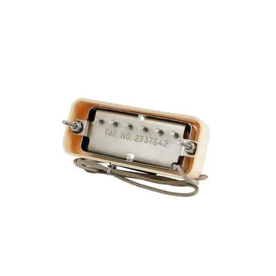 Original Mini-Humbucker Treble, Chrome Cover, 2-Conductor, Potted, Alnico 2, 6.2K Humbucking Pickup image 2