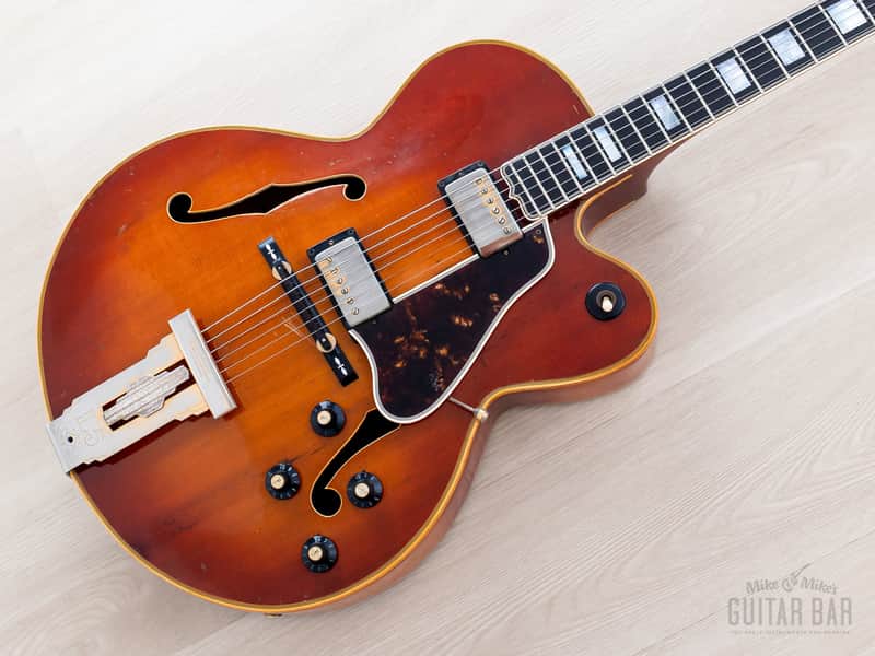 1970 Gibson L-5 CES Vintage Electric Archtop Sunburst w/ T Tops, Case image 1