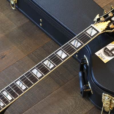 2021 D’Angelico Excel Mini DC Semi-Hollow Electric Guitar Black Dog + OHSC image 3