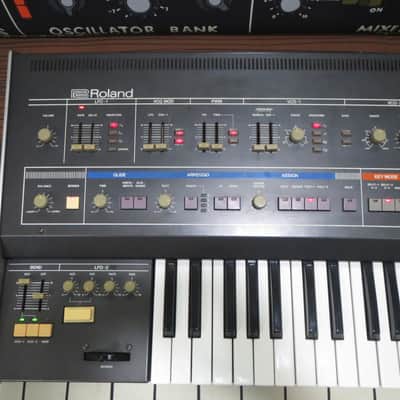 Roland Jupiter 6 with Europa upgrade and flightcase, just serviced! image 2