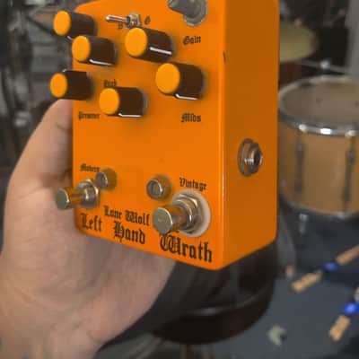 Lone Wolf Audio Left Hand Wrath Distortion Limited Edition 2010s - Orange image 3