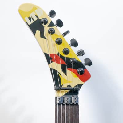 2005 ESP LTD GL-500k George Lynch Signature Guitar with Case - Kamikaze image 4
