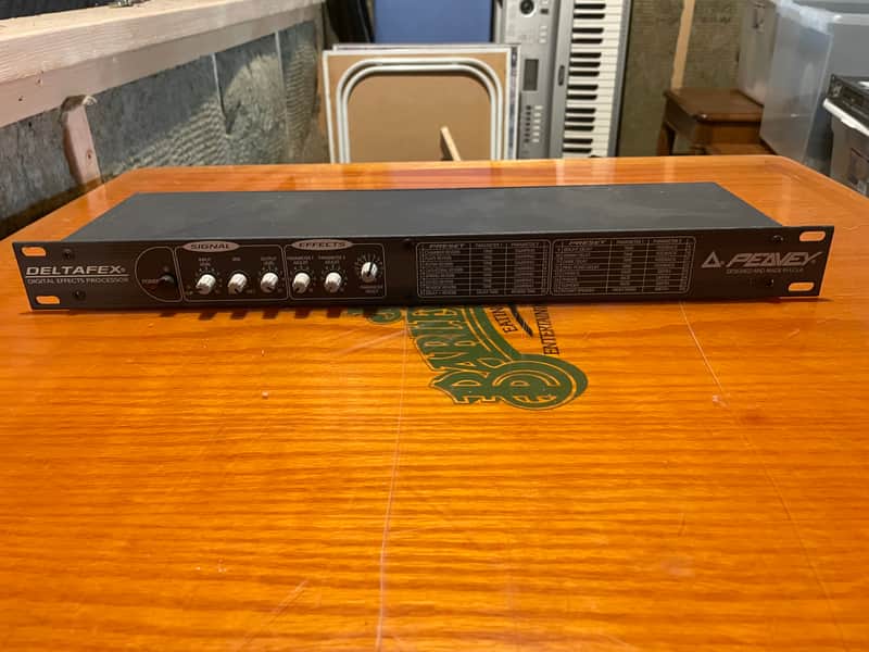 Peavey Dual DeltaFex Multi-Effects Processor 2010s - Silver image 1