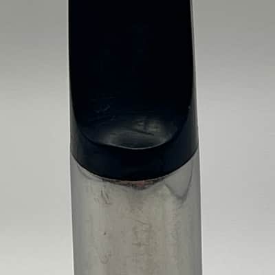 Vintage Arnold Brilhart “Designed by Arnold Brilhart” Metal Soprano Saxophone Mouthpiece w/ Orig. Lig. and Cap image 4