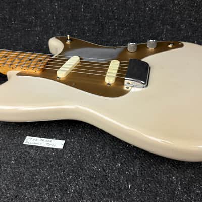 1958 Fender Duo-Sonic Desert Sand Original Vintage Finish Pickups+Pots with Case image 4