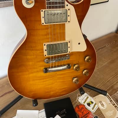Gibson Custom Shop '60 Les Paul Standard 2011 Light Iced Tea Burst image 2