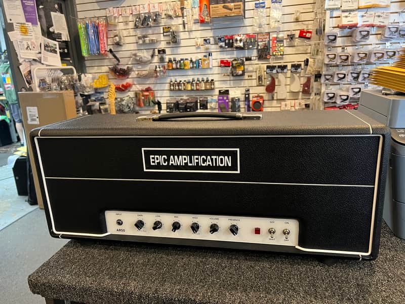 Epic Amplification AR50 50 watt tube guitar amplifier 2020 - Black image 1