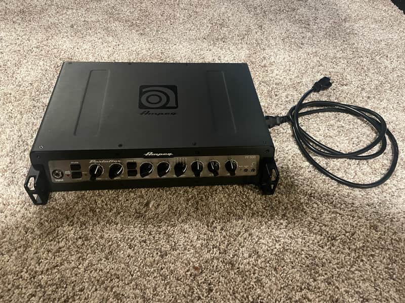 Ampeg PF-500 Portaflex 500-Watt Bass Amp Head 2011 - Present - Black