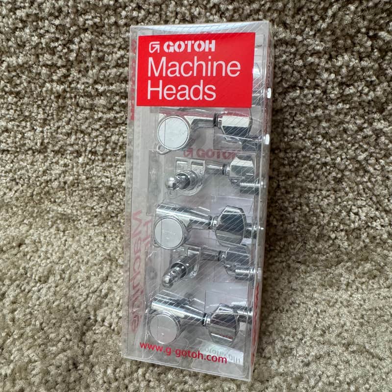 Gotoh Tuners Tuning Machines Keys Chrome SG381-07 Chrome image 1