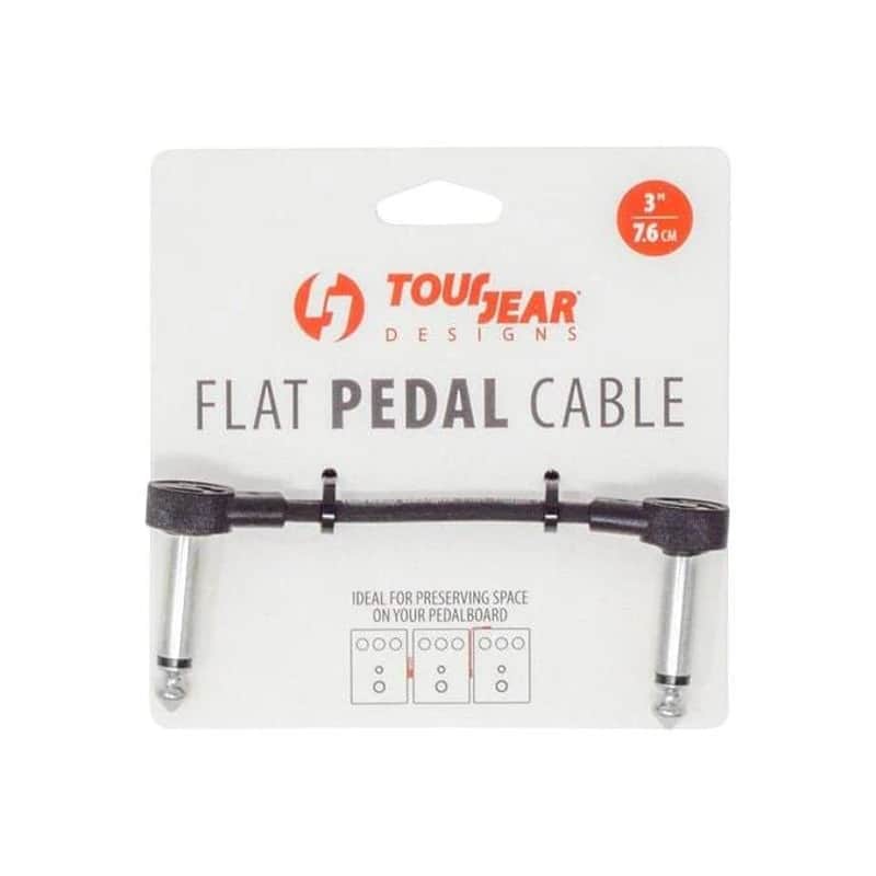 TourGear 3” Flat Pedal Cable C-Shape 3-Pack TGD CBL FP 3 C 3PK image 1