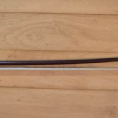 Brazilwood 4/4 Violin Bow Decorative Ornate Carved Frog/Abalone Inlay image 8