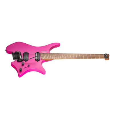 Strandberg Boden Standard N2.6T Headless Multi-Scale Guitar w/ Seymour Duncan Pickups & Gig Bag - Electric Fuchsia Metallic image 5