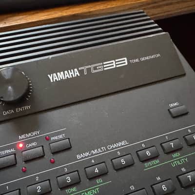 Yamaha TG33 FM/AWM Vector Synthesizer image 4