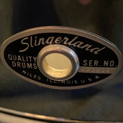 Slingerland No. 141 Festival Model 5x14" 8-Lug Chrome Over Steel Snare Drum with Rapid Strainer 1973 - 1979 - Chrome image 3