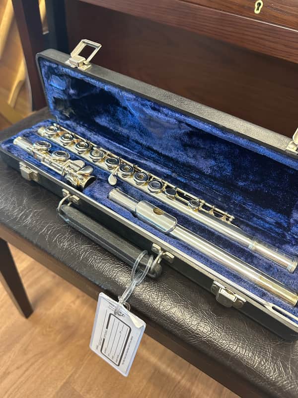 Armstrong 103 Open Hole Flute (Inline G) 1979 - Silver image 1