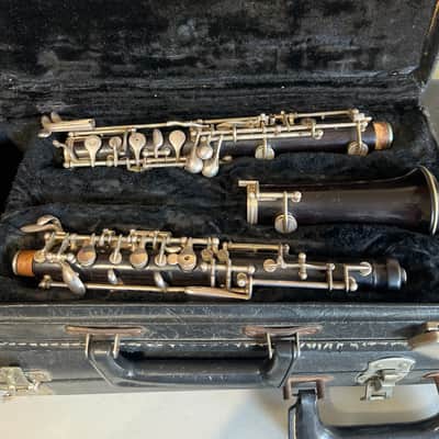 Cabart Special Oboe J1088 by F. Lorée Paris – Intermediate Wood Oboe ~1970's w/ Case image 1