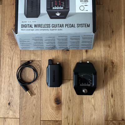Shure GLXD16+ Wireless Guitar Pedal System 2023 - Present - Black image 15