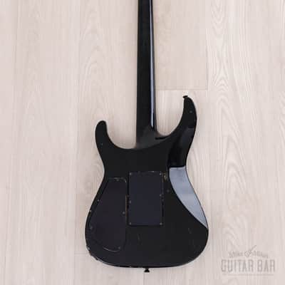 2002 Jackson Stars Soloist SL-J2 Neck Through Guitar Black w/ Seymour Duncan, Floyd Rose & Case image 3