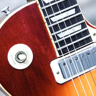 Gibson Les Paul Deluxe 1972 Cherry Sunburst Electric Guitar w/Case #962088 image 9