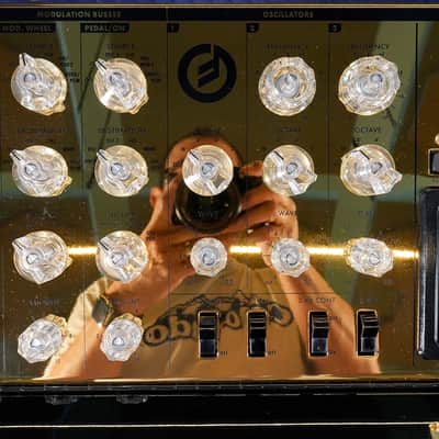 Moog Minimoog Voyager 10th Anniversary Gold Edition 44-Key Monophonic Synthesizer 2012 image 5