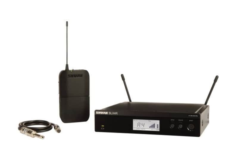 Shure BLX14R-J11 Wireless Rack-Mount Guitar System. J11 Band image 1