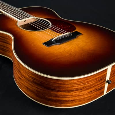 Bourgeois OM LSH Custom Aged Tone Adirondack Spruce and Granadillo Sunburst NEW image 14