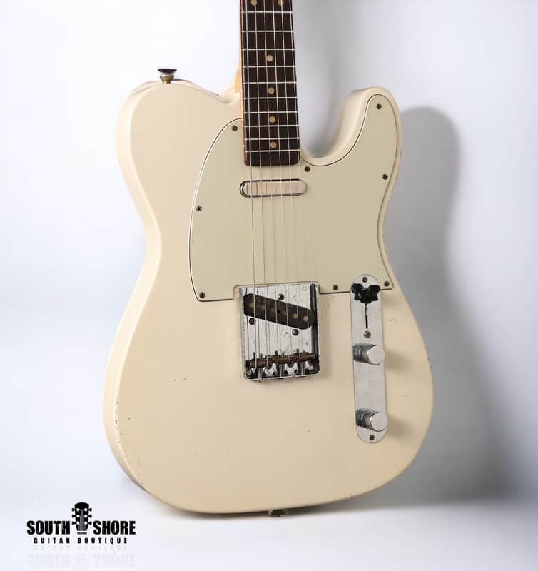 Mario Martin T-Style - Olympic White - Light Relic w/ Budz Pickups. 6lbs 7oz. NEW (Authorized Dealer) image 1