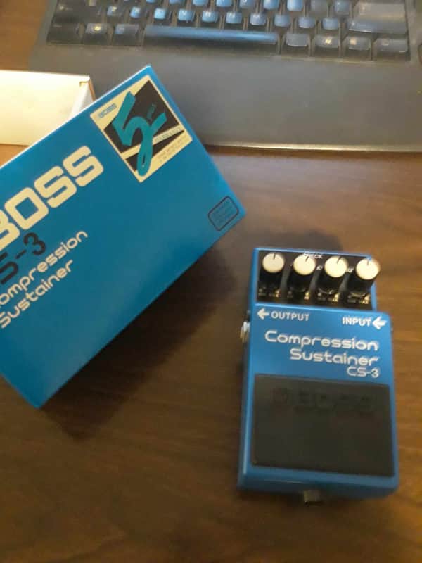 Boss CS-3 Compressor Sustainer with box image 1