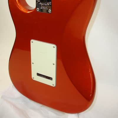 Fender American Elite Stratocaster Electric Guitar Rosewood Fingerboard, Autumn Blaze Metallic image 14