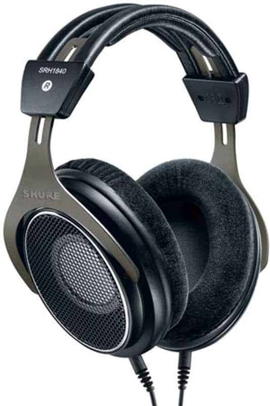 Shure SRH1840-BK Premium Open-back Headphones Black image 1