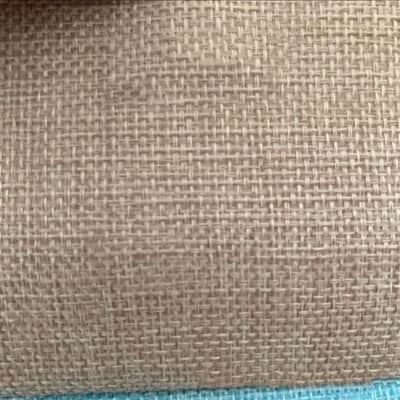 Vintage-Style Speaker Cloth – Thick Linen Burlap Fabric-ink black image 4