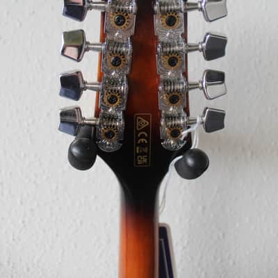 Brand New Ibanez M510E Acoustic/Electric Mandolin - Brown Sunburst High Gloss image 6