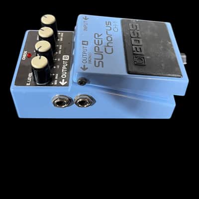 Boss CH-1 Super Chorus (Dark Gray Label) 2001 - Present - Blue X9196 image 4