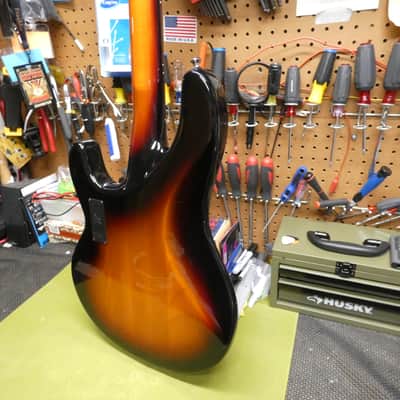 Ernie Ball Music Man Stingray Neck Through 2015 - Vintage Sunburst image 10