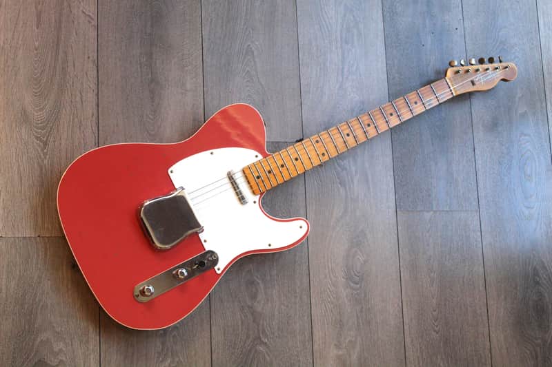 FENDER "Custom Shop Limited Edition '50s Twisted Telecaster Custom Journeyman Relic , Aged Tahitian Coral" 3, 57 KG image 1