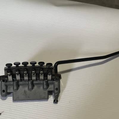 2010's Ibanez RG Series Edge III Cosmo Black Floyd Rose Tremolo Bridge & Arm (Needs Work) image 5