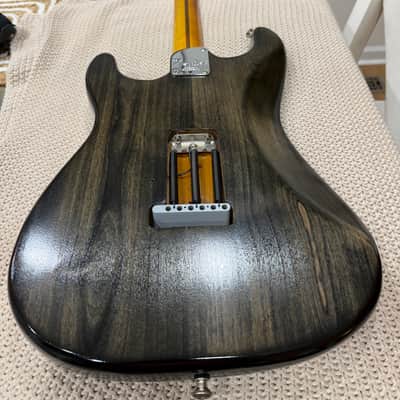 Fender Stratocaster Deluxe 2006-2008 - Faded Black Burst Nitrocellulose image 15