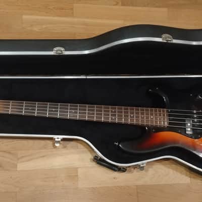 Fender American Deluxe Precision Bass V 2000 3-Color Sunburst USA — Delano Pickups, Original Case image 3
