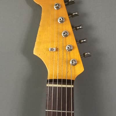 LEFTY! Boutique Custom Relic ST59 High-End Musikraft Vintage Burgundy Mist Nitrocellulose Lacquer Left 7.3 lb HSC image 3