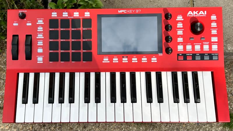 Akai MPC Key 37 Standalone Workstation Synthesizer 2024 - Present - Red image 1