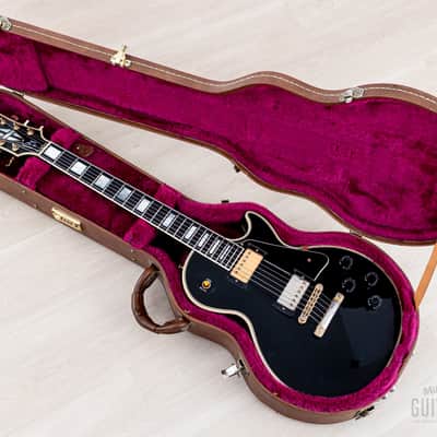 2001 Gibson Les Paul Custom Black Beauty w/ Case, Lightweight image 20