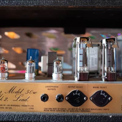 Marshall 1982 JCM 800 2204 Bogner Modded 50W Prototype 1982 Black image 5