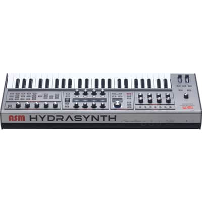 ASM Hydrasynth Keyboard Silver Edition Polyphonic Synthesizer image 7